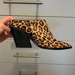 Dolce Vita Leopard Mule